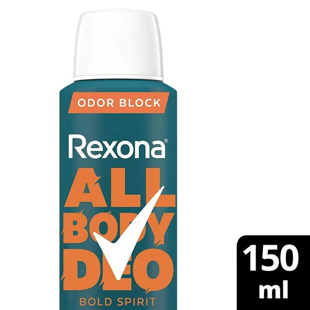 Desodorante Corporal Aerossol Rexona All Body Deo Bold Spirit 150ml