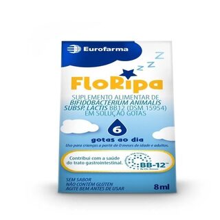 Floripa, frasco com 8mL de solução em gotas