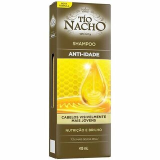 Shampoo Tío Nacho Antiqueda e Anti-idade 415mL