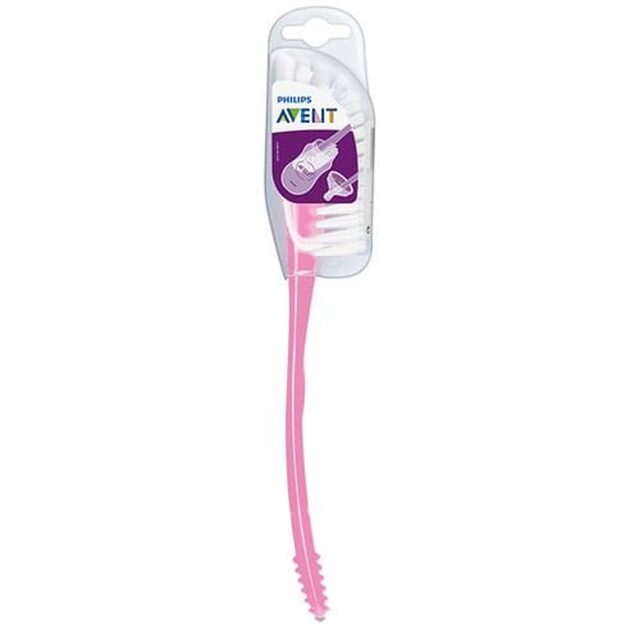Escova para Mamadeiras e Bicos Philips Avent Rosa