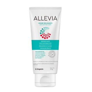 Creme Relaxante para Pernas e Pés Allevia Megalabs 200g