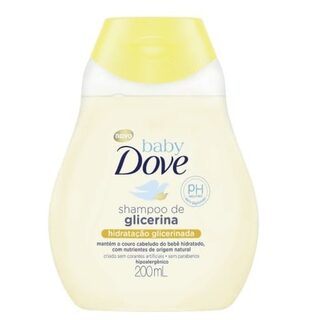 Shampoo Dove Baby Hidratação Glicerinada 200mL