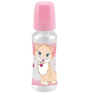 Mamadeira Petita Chérie 6+ meses, rosa com capacidade de 240mL