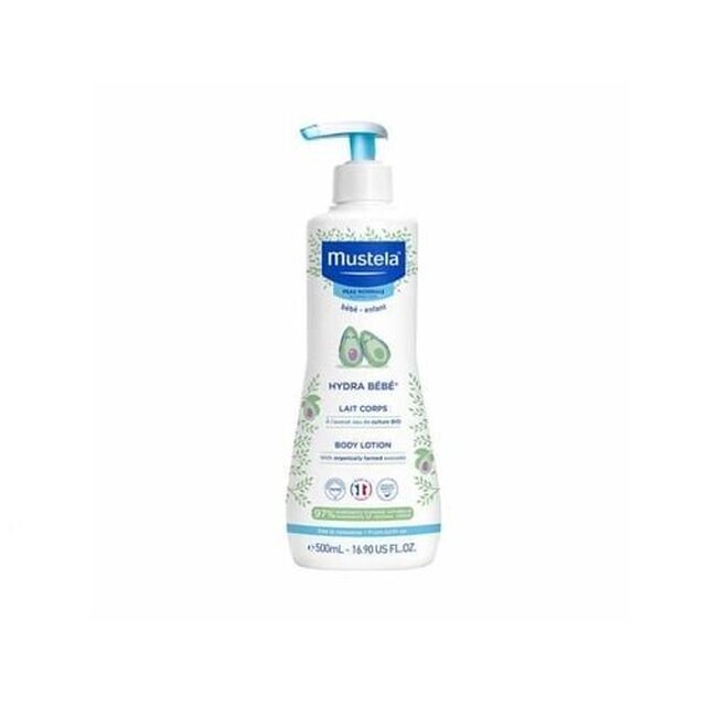 Hidratante Hydra Bebê Mustela Rosto e Corpo 500mL