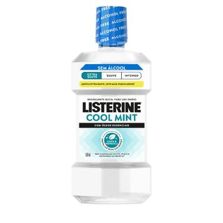 Enxaguante Bucal Listerine Cool Mint Extra Suave Sem Álcool 500mL
