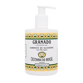 Sabonete de Glicerina Granado Terrapeutics castanha-do-brasil, líquido com 300mL