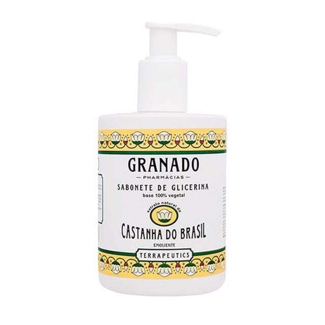 Sabonete de Glicerina Granado Terrapeutics castanha-do-brasil, líquido com 300mL