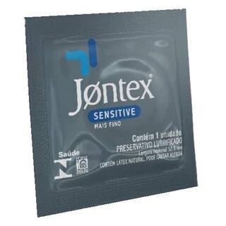 Preservativo Jontex sensitive, leve 8 e pague 7 unidades