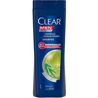 Shampoo Anticaspa Clear Men Controle da Coceira 400mL