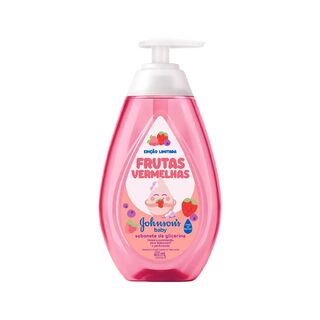 Sabonete Líquido de Glicerina Johnson's Baby Frutas Vermelhas, 400mL