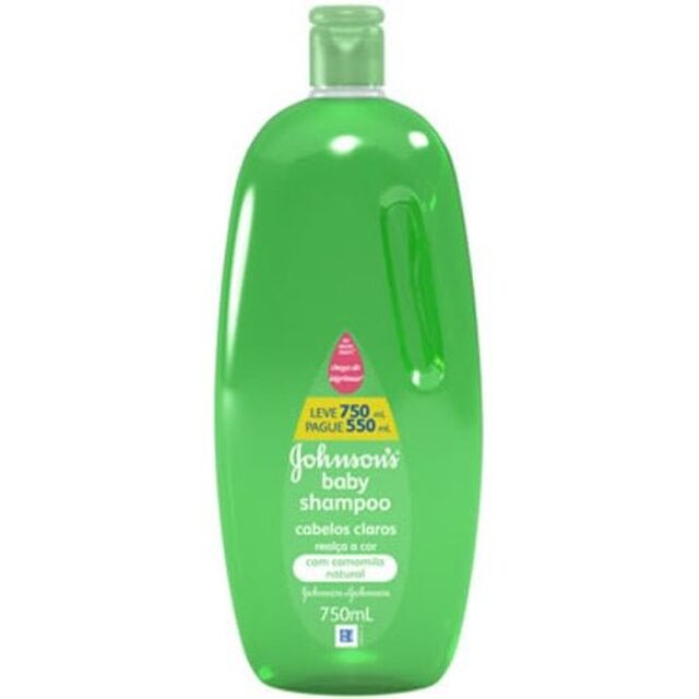 Shampoo Johnson's Baby Cabelos Claros 750mL