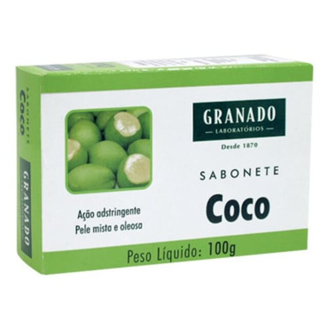 Sabonete Granado Coco barra com 100g