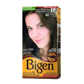 Tintura Bigen nº 5.0 castanho claro