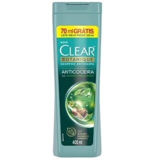 Shampoo Anticaspa Clear Botanique Anticoceira 400mL