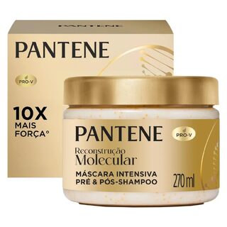 Máscara Intensiva Pantene Pro-V Reconstrução Molecular Bond Repair, 270mL