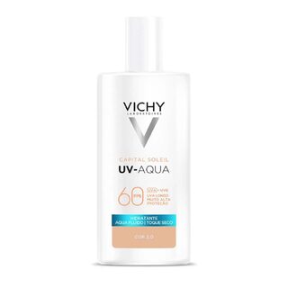 Protetor Solar Facial Vichy UV-Aqua FPS 60 Cor 2.0 Efeito Matte, 40mL