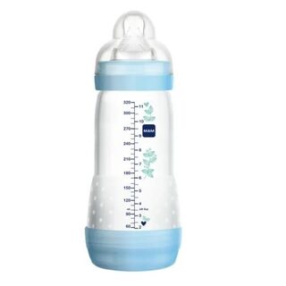 Mamadeira MAM Easy Start 4+ meses, azul, 1 unidade com capacidade de 320mL