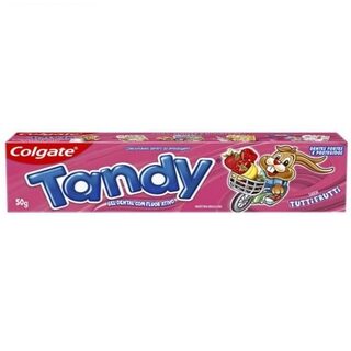 Gel Dental Infantil Colgate Tandy com flúor, tutti-frutti com 50g