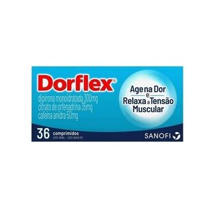 Dorflex 300mg + 35mg + 50mg, caixa com 36 comprimidos