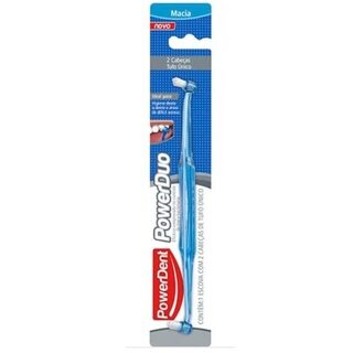 Escova Interdental PowerDent Duo macia, azul, 1 unidade