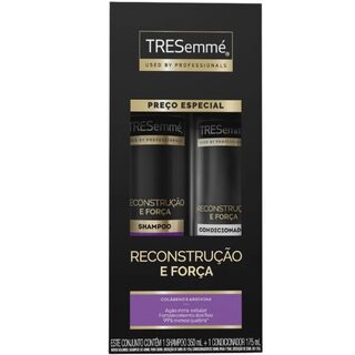 Kit TRESemmé Reconstrução e Força condicionador com 175mL + shampoo com 350mL
