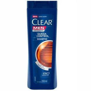 Shampoo Anticaspa Clear Men Queda Control 200mL
