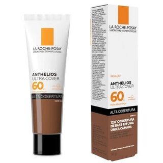 Protetor Solar Facial La Roche-Posay Anthelios Ultra Cover FPS 60, cor 6.0 com 30g