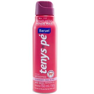 Desodorante para Pés Tenys Pé Woman Jato Seco aerossol, 86g