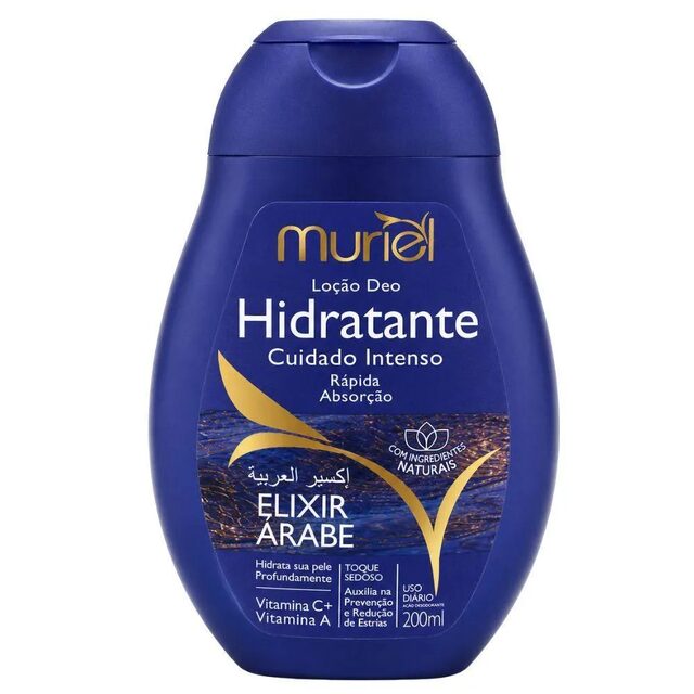 Loção Deo Hidratante Muriel Elixir Árabe 200mL