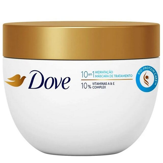 Máscara para Tratamento Capilar 10 em 1 Dove Hidratação 270g