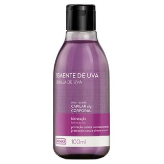 Óleo Capilar e Corporal Farmax Semente de Uva, 100mL