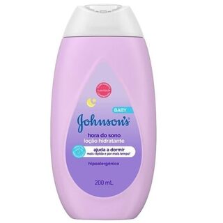 Loção Hidratante Johnson's Baby Hora do Sono 200mL