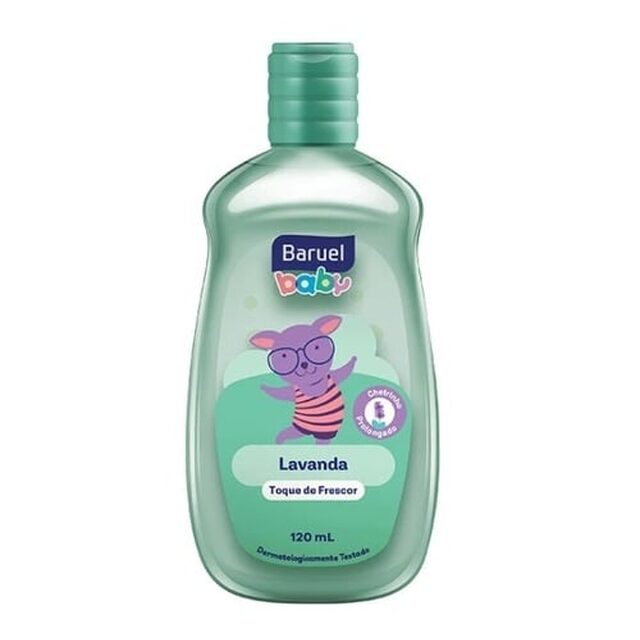 Colônia Infantil Baruel Baby lavanda com 120mL
