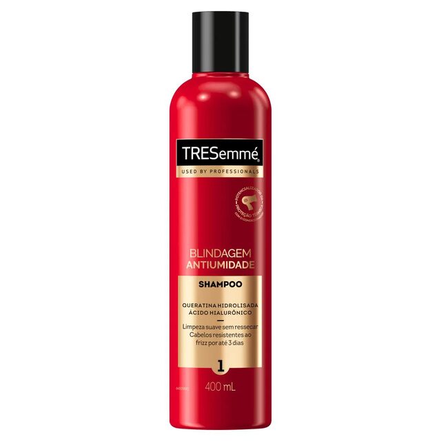 Shampoo TRESemmé Blindagem Antiumidade 400mL