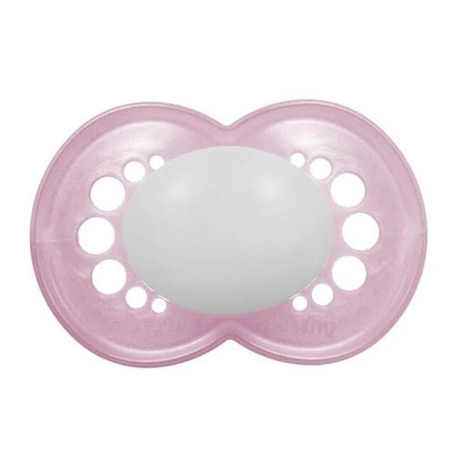 Chupeta MAM SkinSoft 6+ meses, rosa com 1 unidade