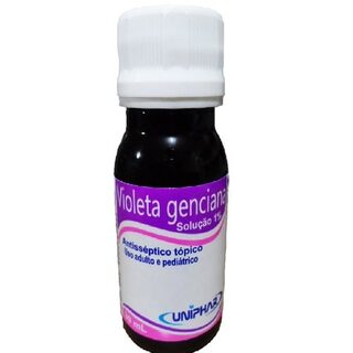 Violeta Genciana Uniphar, frasco com 30mL