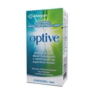 Lubrificante Ocular Optive 0,5% + 0,9%, frasco com 10mL