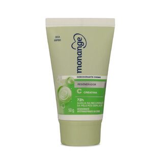 Desodorante Antitranspirante Creme Monange Regenerador com Creatina 50g