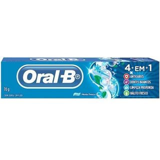 Creme Dental Oral-B 4 em 1 - 1 unidade com 70g