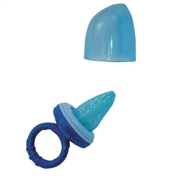 Alimentador Infantil Pais e Filhos 6+ meses, com tela, azul
