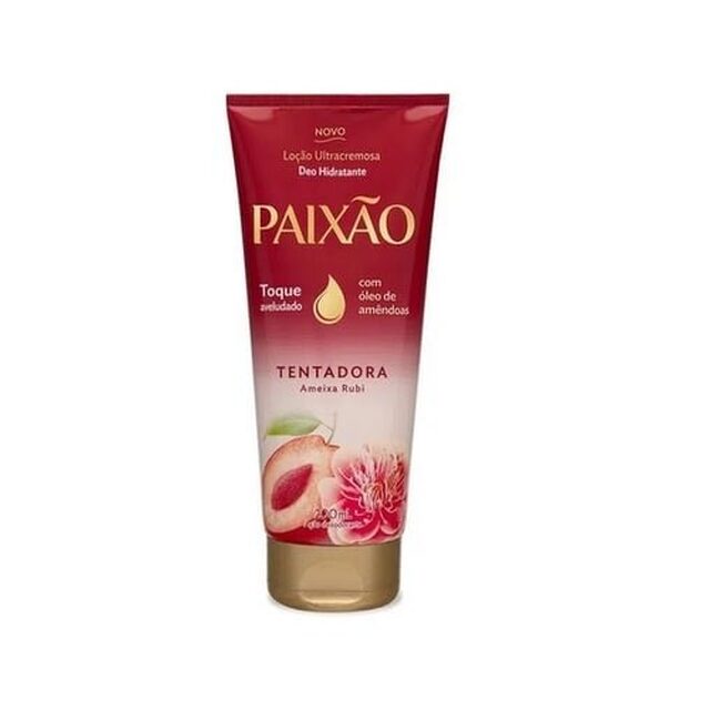 Loção Hidratante Paixão Ultracremosa ameixa rubi com 200mL