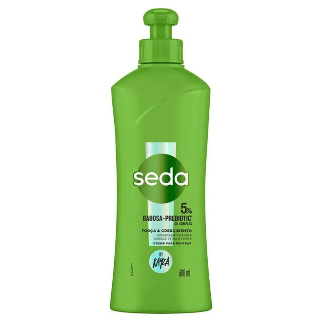 Creme para Pentear Seda By Rayza Babosa-Prebiotic Força e Crescimento 300mL