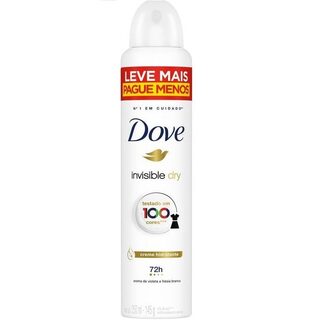 Desodorante Antitranspirante Dove Invisible Dry aerosol, 1 unidade com 250mL