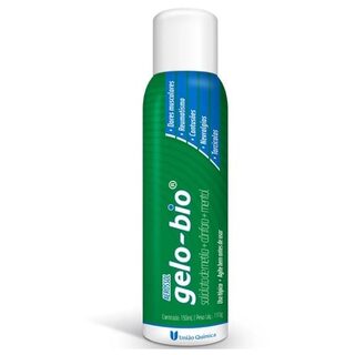 Gelo-Bio 0,0333mL/mL + 0,0333g/mL + 0,0083g/mL, frasco aerossol com 150mL de solução de uso dermatológico