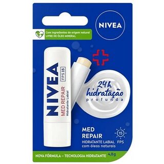 Protetor Labial Nivea Med Protection FPS 15, 4,8g