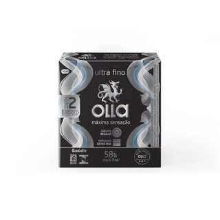 Preservativo Olla Sensitive Máxima Sensação Ultra Fino, 2 unidades