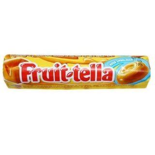 Bala Fruit-tella Swirl caramelo com leite, 10 unidades com 41g