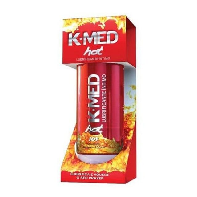 Lubrificante Íntimo K-Med Hot 200mL