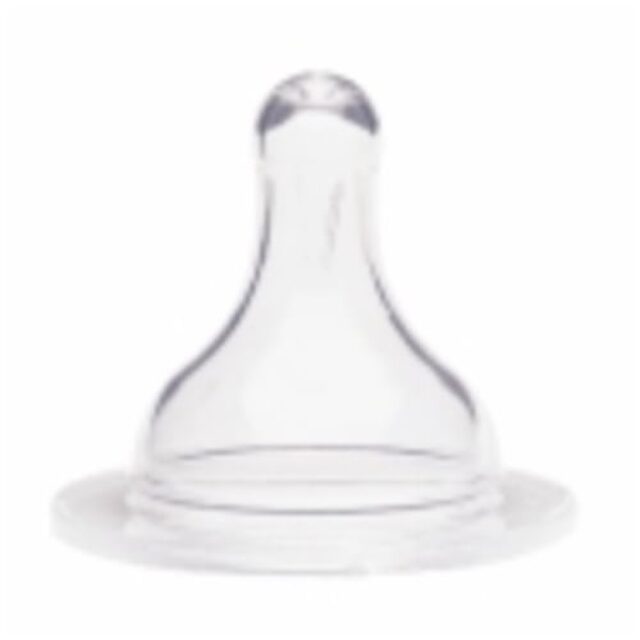 Bico para Mamadeira Kuka 6+ meses, universal, transparente, 1 unidade, ref. 5005