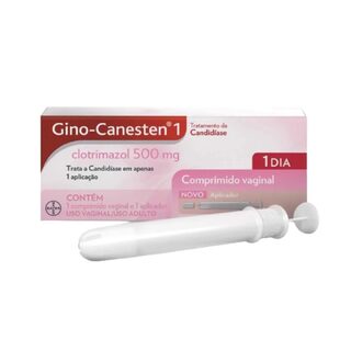 Gino-Canesten 1 500mg, 1 comprimido vaginal + 1 aplicador